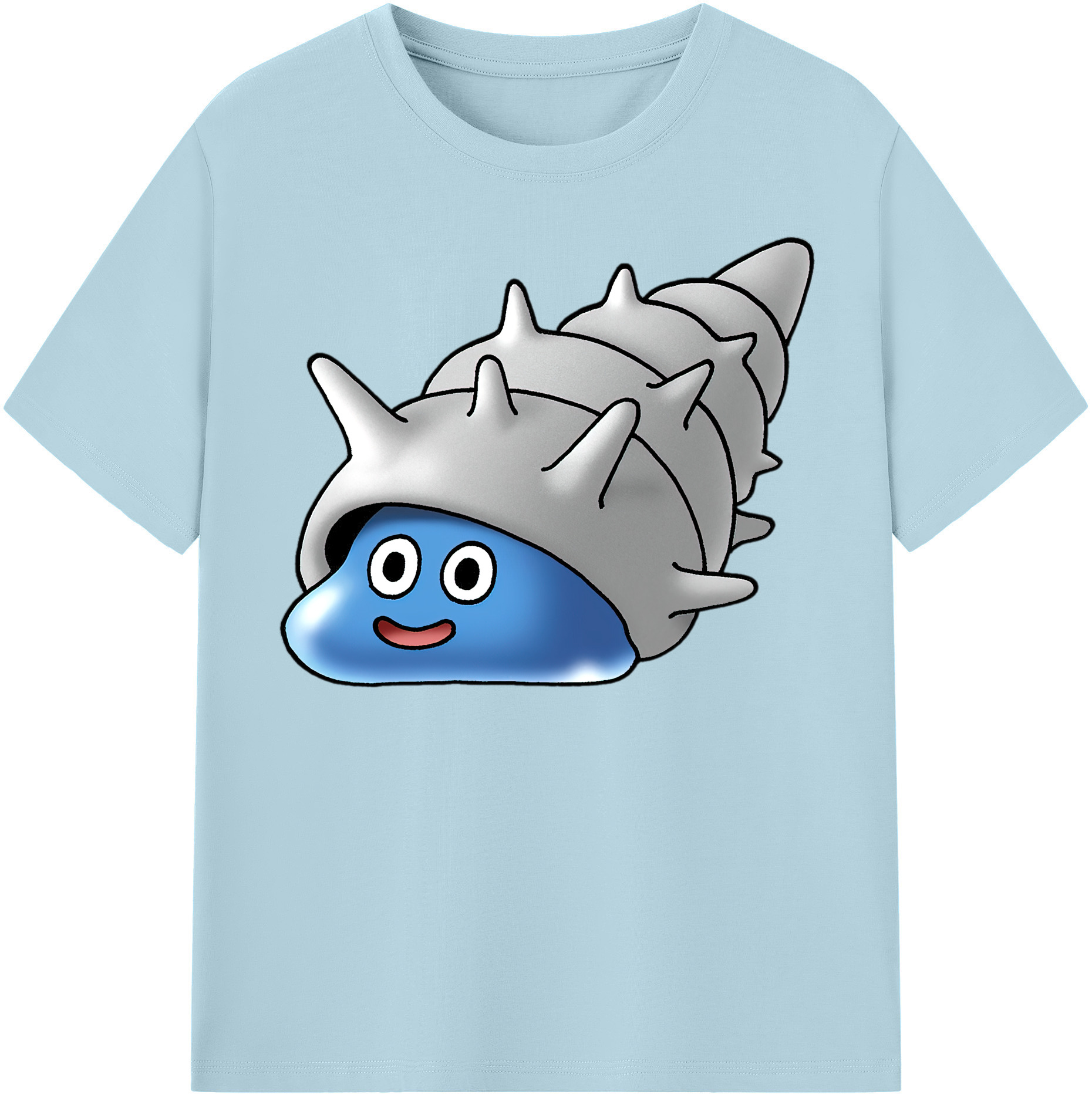 （画像用） ドラゴンクエスト Doragon Kuesuto Dragon Quest 綿100％半袖Tシャツ（フロントプリント）